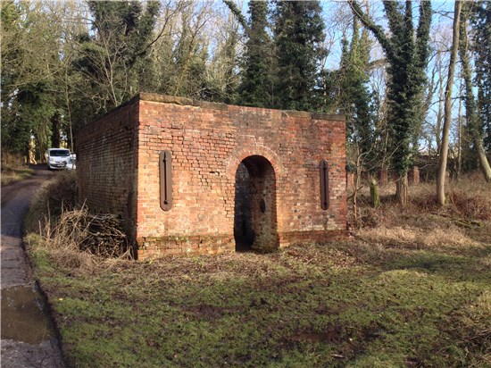 Scotch Kiln in Brickyard, Calke Abbey, Derbyshire